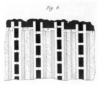 Packwalls are built along the sides of the advancing faces 'F. Pairs of narrow headings are kept slightly in advance.