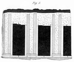 Here the narrow headings have been dispensed with altogether. Walls 18 to 27 metres wide are worked on the advance.